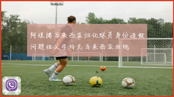 阿媒揭马来西亚归化球员身份造假问题祖父母均无马来西亚血统